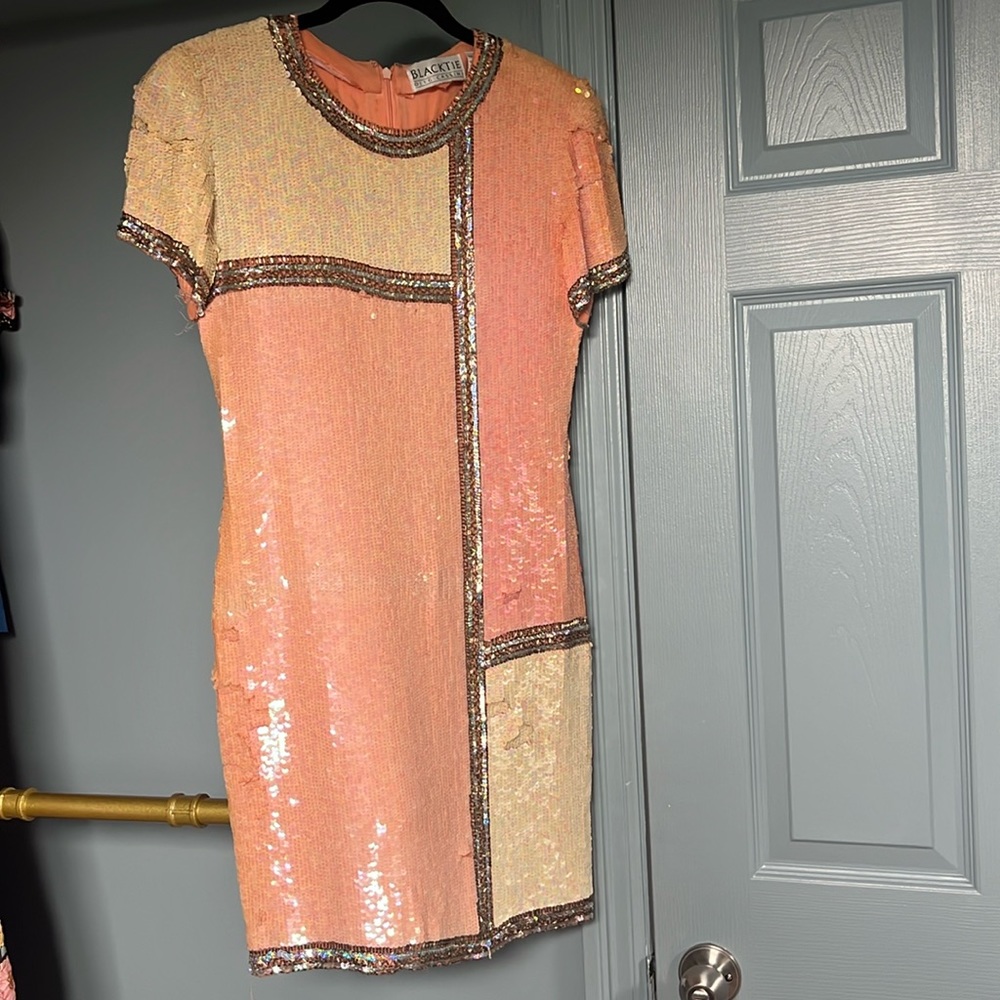 Beautiful vintage sequin mini dress